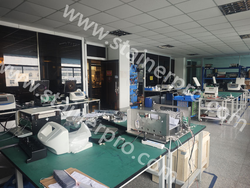 Full‑view of our IVD instrument production workshop